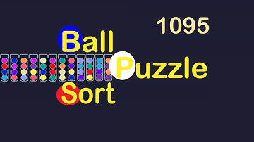 Ball Sort Puzzle Level 1095 🎯No Extra Tubes😂Game Walkthrough😘  #Stay Home And Fun Play #WithMe