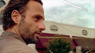 Rick Carl And Michonne Are Attacked By Morgan