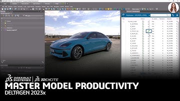 DG2023x | MASTER MODEL PRODUCTIVITY ENHANCEMENTS | DASSAULT SYSTEMES 3DEXCITE