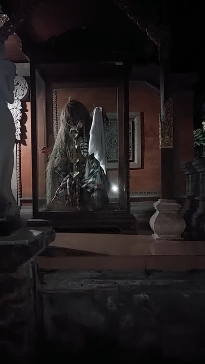 Suara rangda makin angker #rangda #leakbali_ #leak #angker