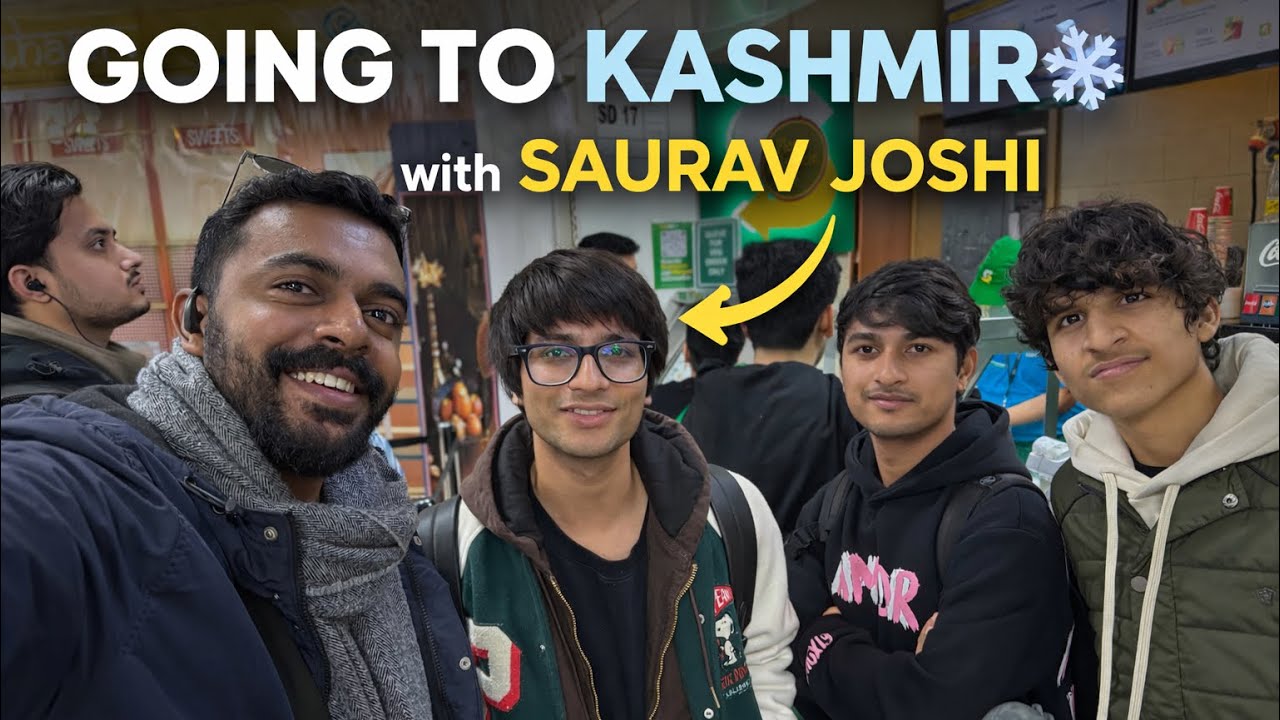 Kashmir Vlog With SAURAV JOSHI