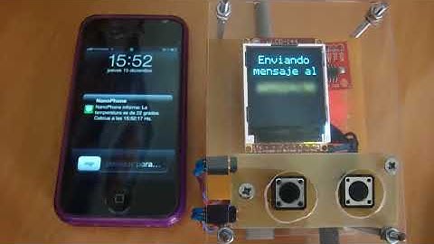 Arduino Project NanoPhone Sending SMS