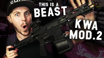 The KWA QRF Mod 2 is a BEAST - Airsoft gameplay UK at Driverwood Airsoft