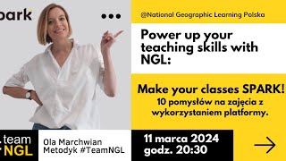 Make your classes SPARK! 10 pomysłów na wykorzystanie platformy | Power up your teaching skills