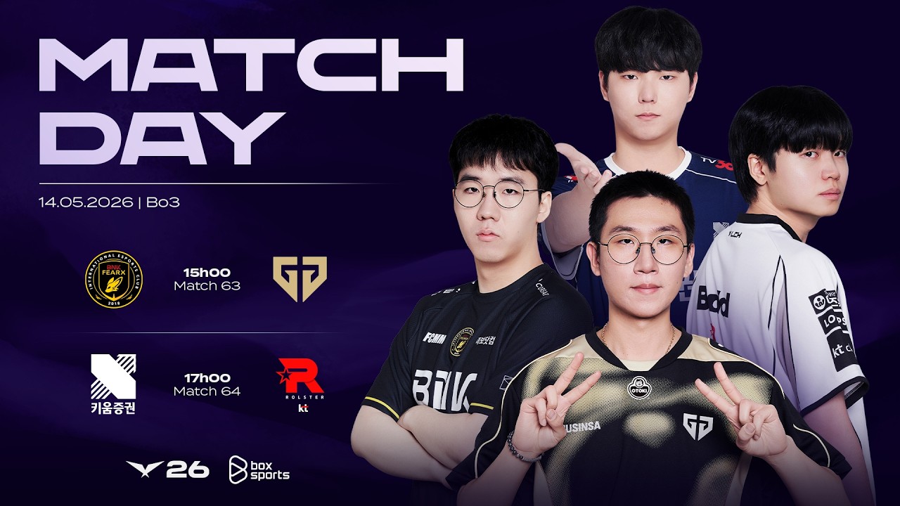 Bình Luận Tiếng Việt: BFX vs GEN l KRX vs KT | LCK 2026
