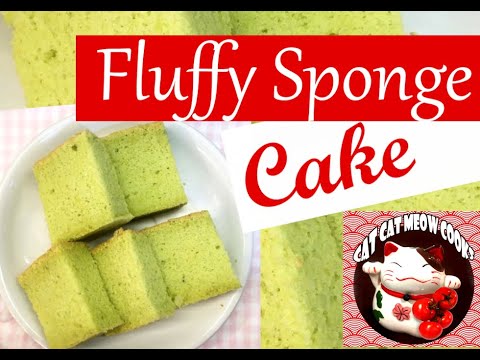Pandan Sponge Cake Recipe With Oil
