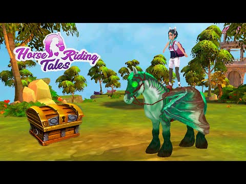 Свисты, новая лошадь в конюшне и еженедельные сундуки 🌺 Horse Riding Tales