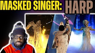 Couldn't Think!* The Masked Singer - Harp - All Performances and Reveal (Reaction)