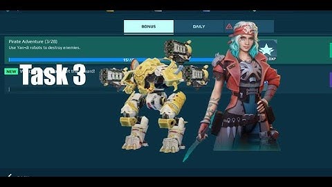 Pirate Adventure Task 3 | War Robots