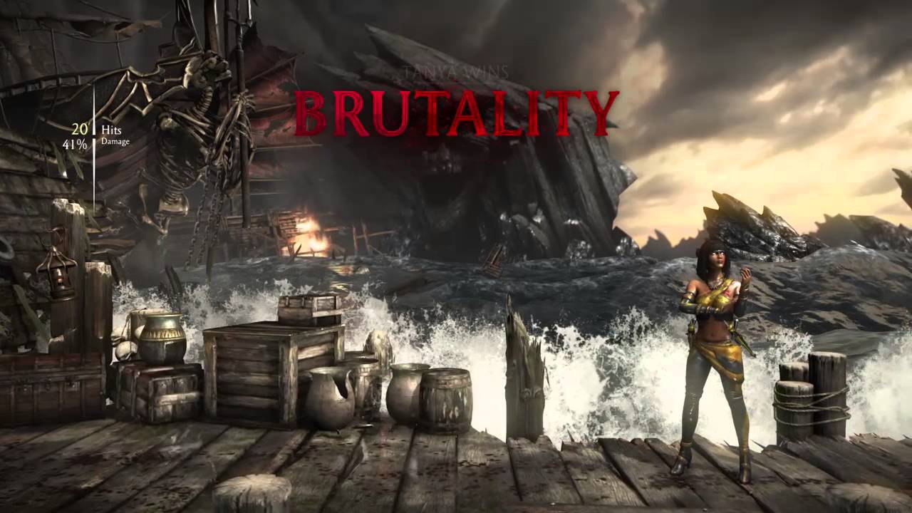 Mortal Kombat X - Tanya Kobu Jutsu - The Kove Brutality Combo