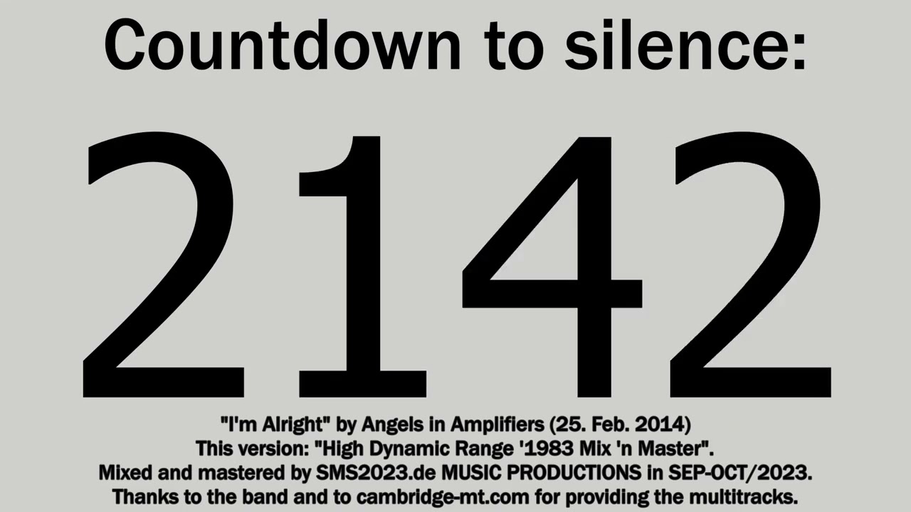 Angels in Amplifiers - I'm Alright (High Dynamic Range '1983 Mix 'n Master by SMS2023.DE) Rock Music