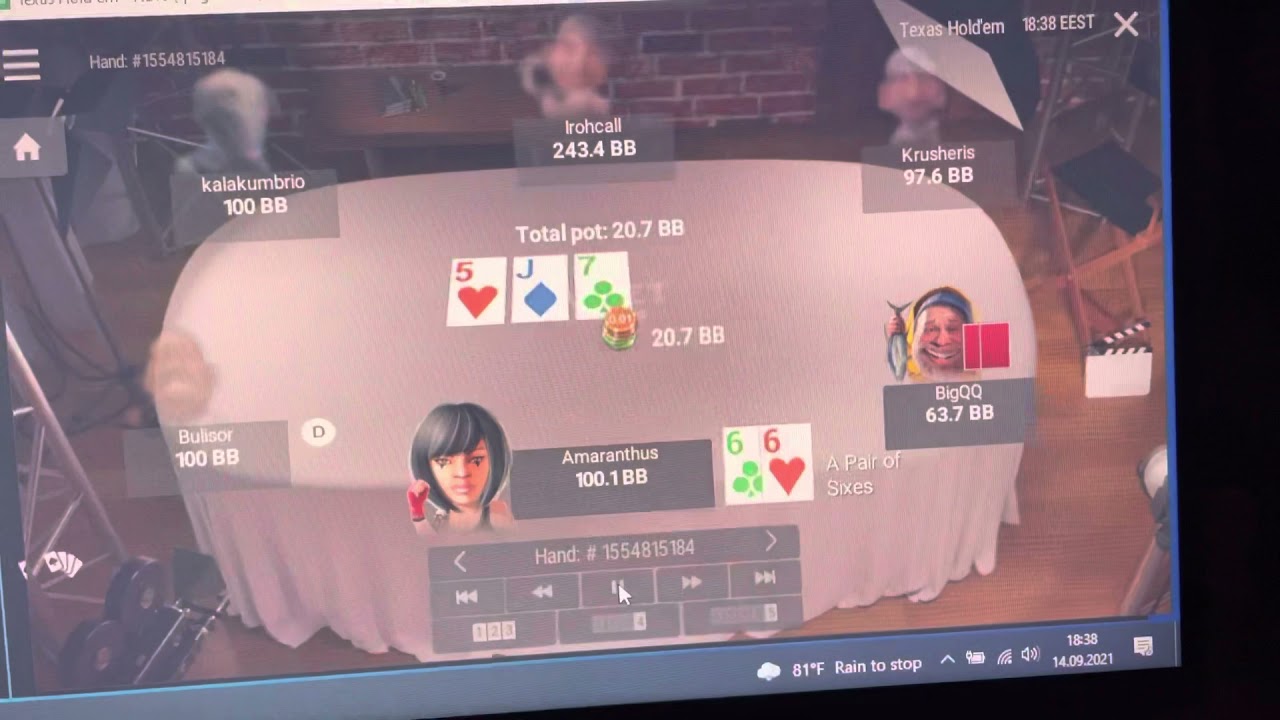 Poker Cash online unibet