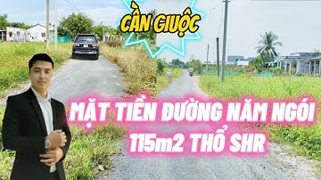 Bán Đất Cần Giuộc 115m2 Thổ SHR Mặt Tiền Năm Ngói Giá Đầu Tư