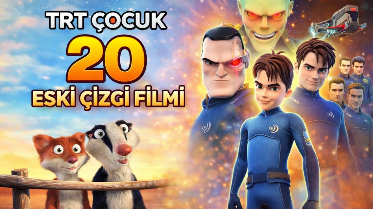 TRT ÇOCUK 20 ESKİ ÇİZGİ FİLMİ