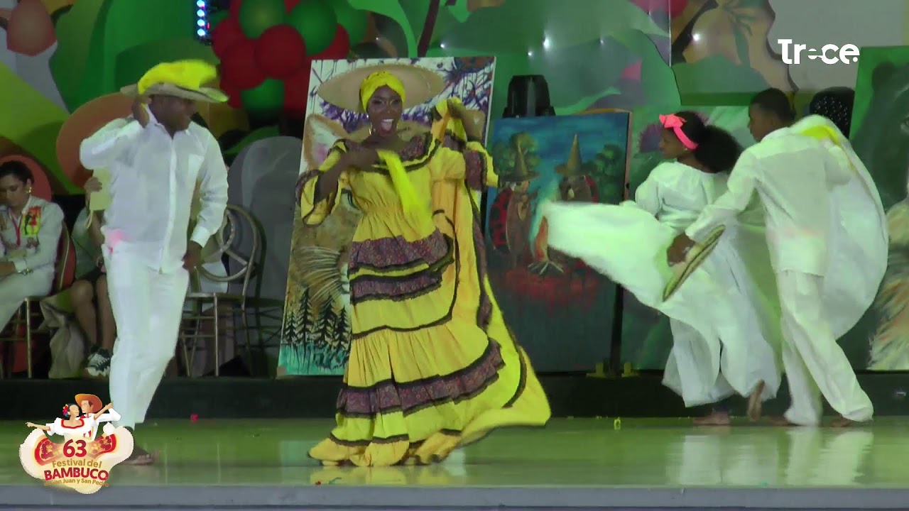 Muestra Folclórica de las Candidatas al Reinado Nacional del BambucoEl Festival se goza con HUILA TV