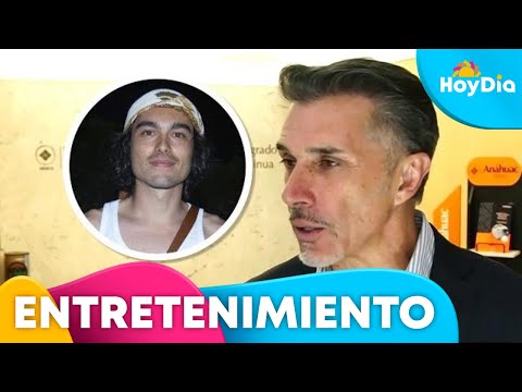 Sergio Mayer revela si le duele que su hijo se quite su apellido paterno | Hoy Día | Telemundo