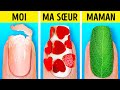 TRUCS ET ASTUCES DE BEAUTÉ INCROYABLES || DIY Mode et Beauté Par 123 GO! GOLD