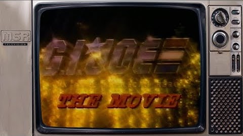 G.I. Joe: The Movie -Trailer for the 1987 Home Video Release