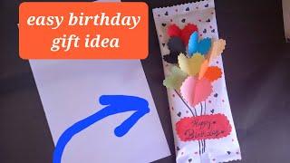 how to make easy birthday gift idea / last minute birthday gift idea #birthdaygiftideas