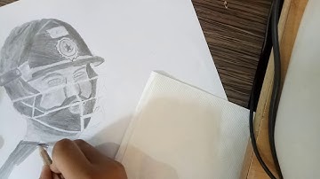 Drawing rohit sharma part 2