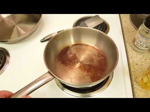 Как готовить на стальной сковороде чтобы не пригорало