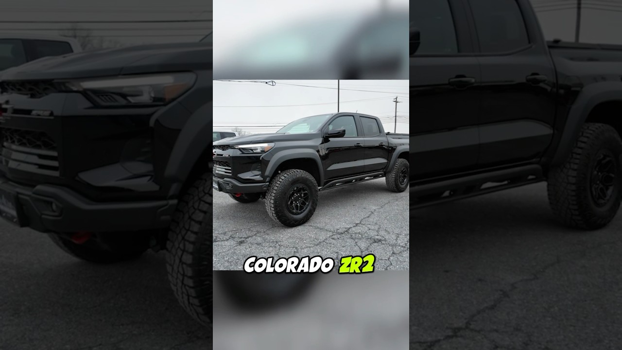 The AEV features you get on the Colorado ZR2 Bison edition 