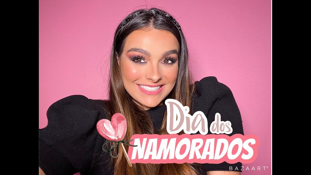 MAKE PARA ARRASAR NO DIA DOS NAMORADOS! Só com produtos NACIONAIS!