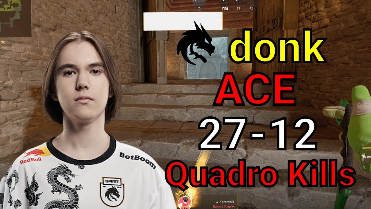 CS2 donk 27-12 ACE (ancient) faceit voice comms POV | 2025/04/17 | 