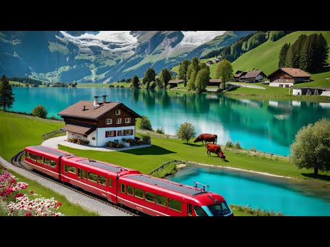 🇨🇭HEAVEN ON THE WORLD | TOP PLACES IN SWITZERLAND | 4K 60 FPS- WALK TOUR