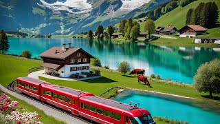 🇨🇭HEAVEN ON THE WORLD | TOP PLACES IN SWITZERLAND | 4K 60 FPS- WALK TOUR