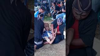 penunggu kendang bikin merinding #kesurupan #jaranan #ndadi