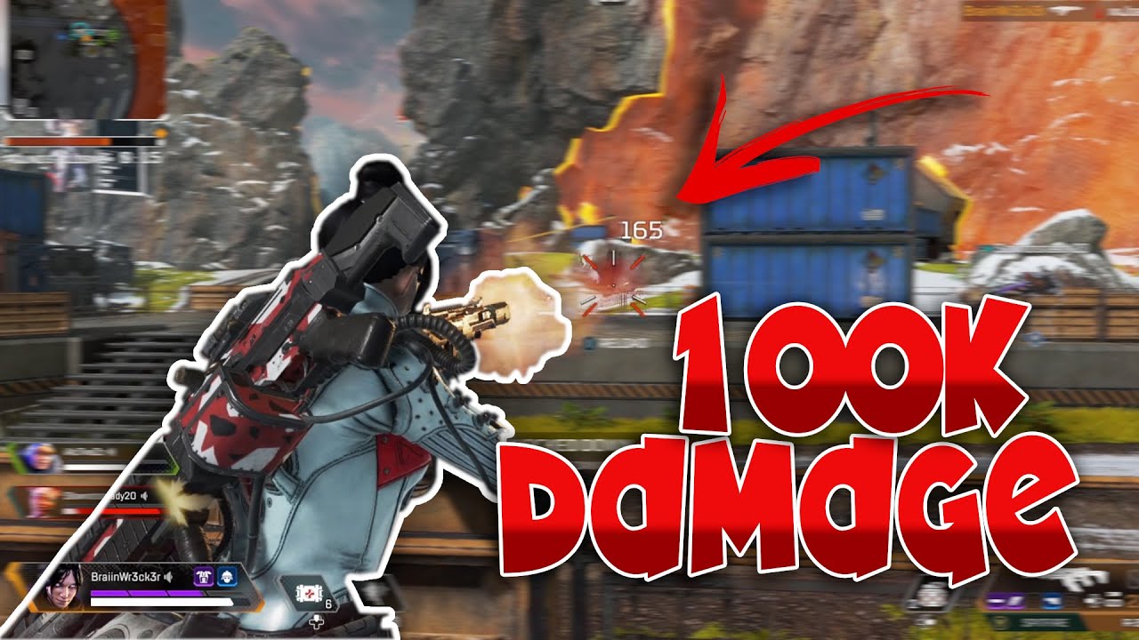 Reaching 100K Damage in Apex Legends with Wraith | Apex Legends ...