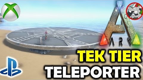 ARK How To Use And Spawn TEK TIER TELEPORTER - Now Free with PS Plus