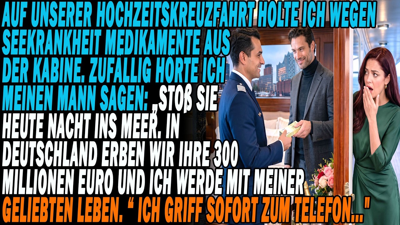 Es war nur ein harmloser Moment: Ich half Maximilian auf unserer Superyacht die Krawatte zu richten, als er mir sanft zwei Tabletten in die Hand drückte – „Gegen die Seekrankheit, Schatz.” Ich...