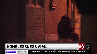 Vigils across the region remember Vermonters who lost their lives due to homelessness