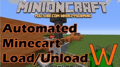 Minecraft 1.7 Tutorial - Automated Minecart Loading and Unloading