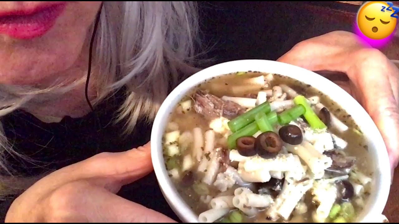 Quiet ASMR 3Dio Binaural mic Recipe Reveal Steak and Noodle Soup