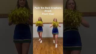 Push ‘Em Back Gryphons Attack- front view