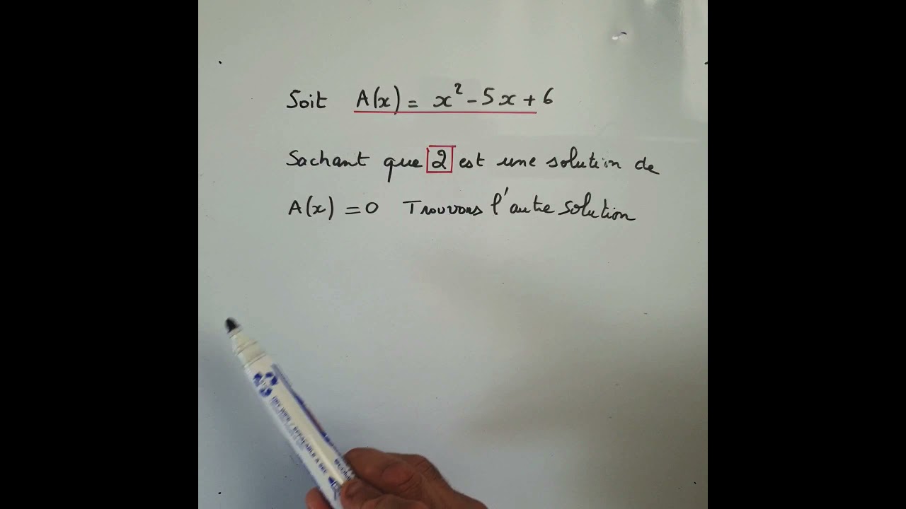Somme et produits des racines d'un polynôme du second degré. YouTube — free download