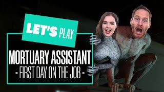 ⁣Let's Play Mortuary Assistant - FIRST DAY ON THE JOB! NEW PC GAMEPLAY