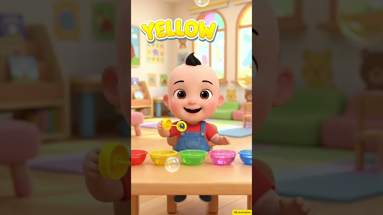 Learn Colours Name #cartoon #kidssongs