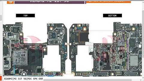 XIAOMI MI 11T 5G ALL SECTION JUMPER WAYS XIAOMI MI 11T 5G SCHEMATIC DIAGRAM HARDWARE