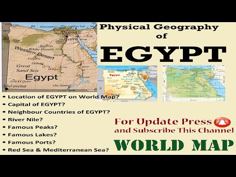Physical Geography Of EGYPT