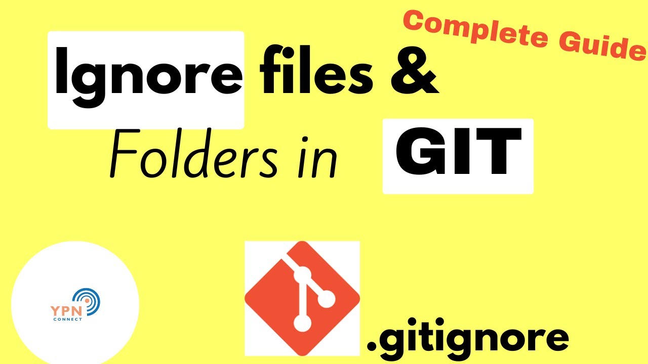 03- How to ignore files in git - Learning Git - YouTube