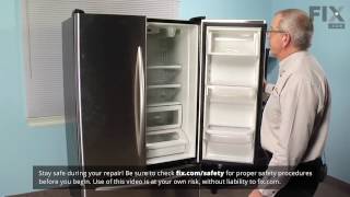 Amana Refrigerator Repair - How to replace the Ice and Water Filter