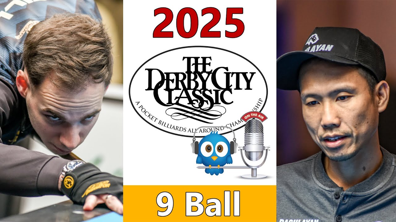 Joshua Filler vs Alex Pagulayan - 9 Ball - 2025 Derby City Classic rd 12
