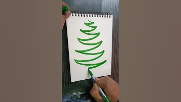 Hacks painting #Christmas#happy#tree#creative#art#shorts