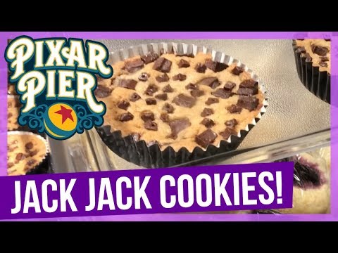 Jack-Jack Cookie Num Num on Pixar Pier! | VEDID