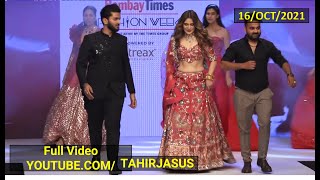 Aarti Singh Ramp The Walk As Show Stopper In Bombay Times Fashion Week 2021 screenshot 5
