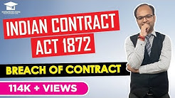 #35 | Breach of contract | Indian contract act 1872 | ca | cs | cma |  bcom 